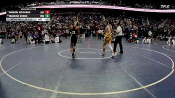 4A 132 lbs Cons. Round 2 - Samuel Mcqueen, Laney vs Maddox Cheek, Porter Ridge High School