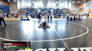 106 Blue Round 2 - Gabe Wiesenfeld, Winter Park vs Lius Garcia, Colquitt County