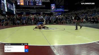 126 lbs Rnd Of 64 - Gavin Drexler, Wisconsin vs Benjamin Gavel, Illinois