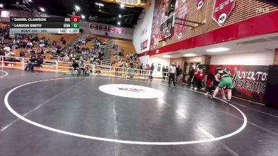 285 lbs Semifinal - Landon Smith, Kelly Walsh vs Daniel Clawson, Riverton