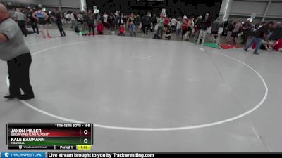 165 lbs Quarterfinal - Jaxon Miller, Ubasa Wrestling Academy vs Kale Baumann, Montana