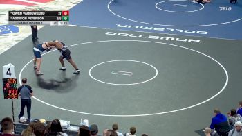 Champ. Round 1 - Addison Peterson, Elk Point-Jefferson vs Owen Vandeweerd, Sioux Valley