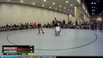 160 lbs Round 8 (10 Team) - Brixton Bright, Ohio Titan Blue vs Evan Martinez, Eagles Wrestling Dev