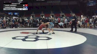 113 lbs Cons. Quarters - Chase Lawrence, Minnesota vs Patrick Bulger, Pennsylvania