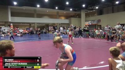 45 lbs Round 4 (6 Team) - Jayce-Wyatt Burgess, Gulf Coast WC vs Bo West, Alabama Elite Gold