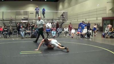 101 lbs Finals (2 Team) - Kai Enos, American Gladiators-Venom vs Chance Hammingh, Michigan Grappler RTC