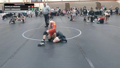 72 lbs Round 6 (8 Team) - Nicholas Messina, The Outsiders vs Marco Hernandez, Revival