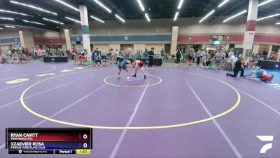 132 lbs Cons. Round 6 - Ryan Cavitt, Panhandle RTC vs Xzaevier Rosa, Finesse Wrestling Club