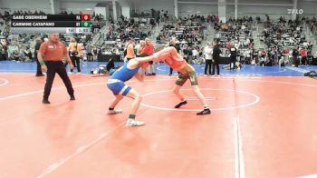 113 lbs Quarterfinal - Gabe Oberheim, PA vs Carmine Catapano, NY