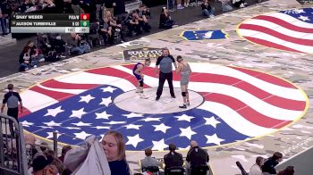 Cons. Round 2 - Jaxson Turbiville, Harding County vs Shay Weber, Philip/Kadoka Area/Wall