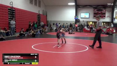 1st Place Match - Dallas Neels, WACO vs Mikey Knustrom, Fort Madison Wrestling Club