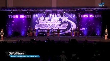 Blaze Elite Cheer - Lady Lightning [2025 L3 Performance Rec - 10-18Y (AFF) Day 1] 2025 The U.S. Finals Virginia Beach