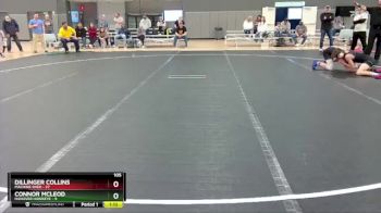 105 lbs Round 3 (10 Team) - Dillinger Collins, Machine Shed vs Connor McLeod, Hanover Hawkeye