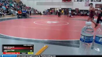 152 lbs Cons. Round 5 - Ben Schultz, Maple Grove vs Lincoln Fink, Canby