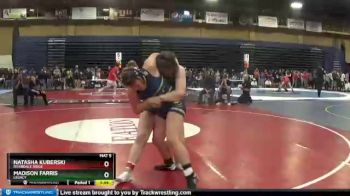 185 lbs Semifinal - Madison Farris, Legacy vs Natasha Kuberski, Riverdale Ridge