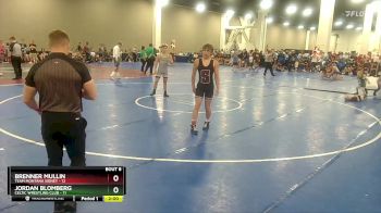 132 lbs Round 2 (10 Team) - Jordan Blomberg, Celtic Wrestling Club vs Brenner Mullin, Team Montana Sidney