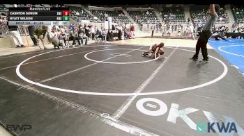 40 lbs Consolation - Cashton Sorum, Salina Wrestling Club vs Ryatt Wilson, Keystone Wrestling Club