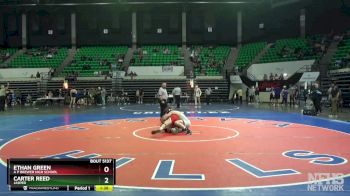 5A 175 lbs Semifinal - Carter Reed, Jasper vs Ethan Green, A P Brewer High School