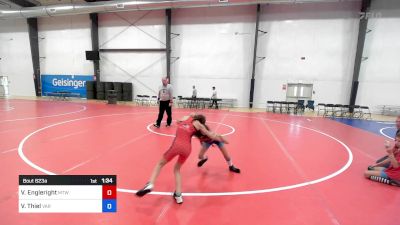 57-64 kg Rr Rnd 5 - Violet Engleright, Maine Trappers vs Victoria Thiel, Virginia Red