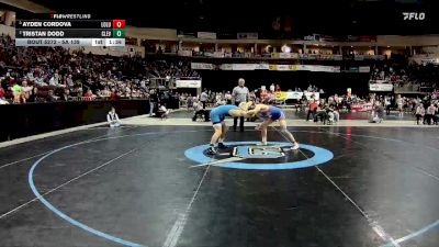 5A 139 lbs Semifinal - Ayden Cordova, Los Lunas vs Tristan Dodd, Cleveland