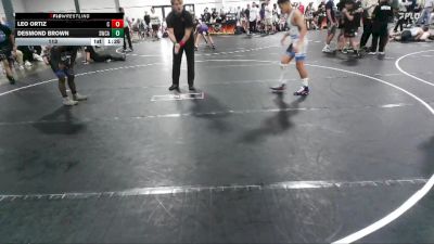 113 lbs Round 3 (4 Team) - Desmond Brown, Storm Wrestling Center A vs Leo Ortiz, Cartel