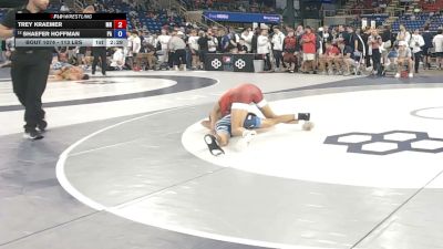 113 lbs Champ. Rd Of 64 - Trey Kraemer, Minnesota vs Shaefer Hoffman, Pennsylvania