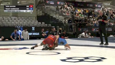 65 kg Quarters - Nina Makem, NYAC/Storm vs Riley Hanrahan, Team Nazar Training Center