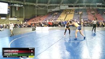 133 lbs Semis (4 Team) - Terrance Smith, Graceland vs Landon Bertsch, Marian University (IN)