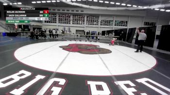 133 lbs Cons. Round 2 - Nolan Jackson, Cortland vs Jack Callahan, Springfield