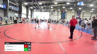 195 lbs Rr Rnd 1 - Jaret Peterson, MF Dynasty vs Xander Dossett, Storm Wrestling Center