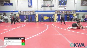 105 lbs Final - Tucker Nuckolls, Mojo Grappling Academy vs Silas Burr, Team Tulsa Wrestling Club