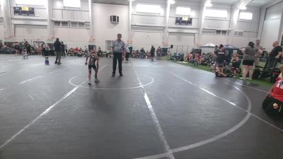 44 lbs Round 2 - Talia Pettry, Unattached vs Kyzier Martin, Ohio Heroes