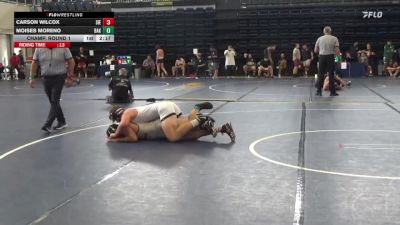 184 lbs Champ. Round 1 - Carson Wilcox, Sierra College vs Moises Moreno, Bakersfield