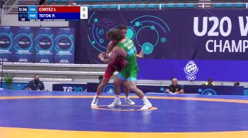 55 kg 1/8 Final - Isaiah Michael Cortez, United States vs Peter Zsigmond Totok, Hungary