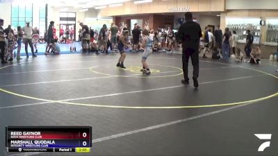 93 lbs Round 1 - Reed Gaynor, NOVA Wrestling Club vs Marshall Quodala, Integrity Wrestling Club