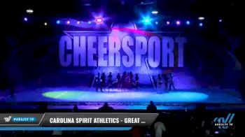 Carolina Spirit Athletics - Great Whites [2021 L3 Senior - D2 - Small Day 2] 2021 CHEERSPORT National Cheerleading Championship