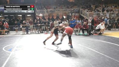 190 2A Cons. Round 2 - Mike Jn Baptiste, Miramar vs Mason Desandolo, Lake Gibson
