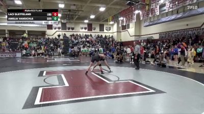 JV-8 lbs Quarterfinal - Laci Sletteland, Linn-Mar vs Amelia VanSickle, Sumner-Fredericksburg