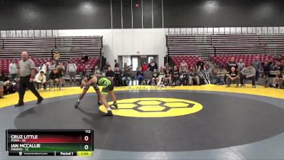 112 lbs Placement Matches (8 Team) - Cruz Little, POWA vs Ian McCallie, Minions