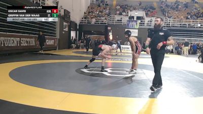 150 lbs Consi Of 16 #1 - Oscar Davis, Archbishop Curley vs Griffin Van Der Waag, St. Christopher's School