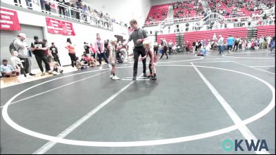 52 lbs Round Of 32 - Grant Mullen, Perry Wrestling Academy vs Easton Rodriques, D3 Wrestling Cluib