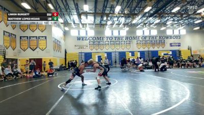 157 lbs Round 5 (8 Team) - Matthew Lopez-Rojas, Lemon Bay WC vs Linkin Burgett, Braves WC