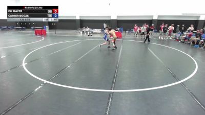 120 lbs Eli Mayer, California Silver vs Carter Booze, Team Nebraska