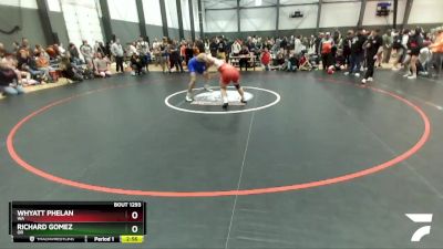 195 lbs Champ. Round 1 - Whyatt Phelan, WA vs Richard Gomez, OR