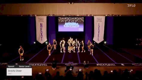 Gravity Cheer - Day 1 [2023 SpaceX Senior Level 1] 2023 Next Level Nationals-Providence