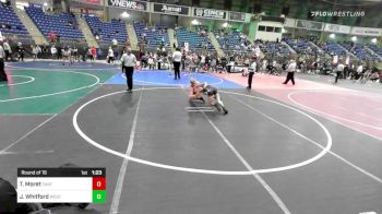 109 lbs Round Of 16 - Trenton Moret, Chatfield WC vs Joseph Whitford, Westlake