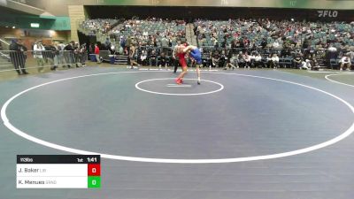 113 lbs Round Of 16 - Jack Baker, Liberty vs Kyle Menues, Grandview