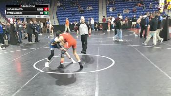 132 lbs Consi Of 32 #2 - Logan Matos, East Longmeadow vs Ryan Malloy, Bow