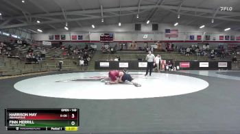 149 lbs Cons. Round 2 - Finn Merrill, Indianapolis vs Harrison May, Indianapolis