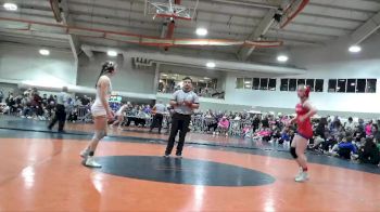 120 lbs 3rd Place Match - Arden Heckman, Westerville-North High School vs Cami Leng, Marysville High School